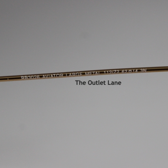 Model Display Ray-Ban Aviator Green G15 Lens RB3025 Classic - Picture 11 of 16